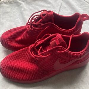 Nike red  Running Shoes, men’s size 9